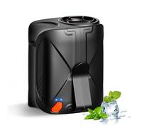 Konralasen Waist Fan Clip on Protable: 6000mAh Body Portable Mini Fan Rechargeable Under Clothes for Outdoor Travel Camping