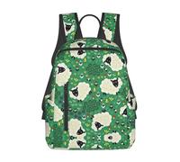 KoNsev Cute Cartoon Sheep Backpacks Elementary Bookbags Girls Boys Fashion Casual Daypack Travel,College,Teacher
