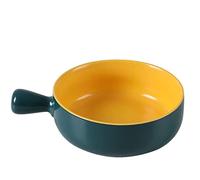 Konsilsa French Onion Soup Bowls With Handles, 21 Ounce for Soup chili Oven Safe Bowls for Chili Beef Stew Cereal Pot Pies, (Color : A)