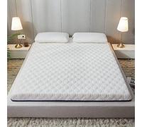 Konsilsa Futon Mattress, Traditional Japanese Futon tatami floor mattress queen king size Single Size Soft Cozy Roll Up Portable Guest Bed dorm Floor Mattress Mattress Pad Sleeping Pad