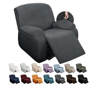 Konsilsa Recliner Chair sofa covers 1 2 3 seat, jacquard Recliner Cover Anti-Slip Armchair Covers Recliner Sofa Slipcover recliner chair covers for reclining chair recliner armchairs