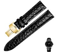 konsoo For Tissot 1853 Le Locle Ballade Carson PR 100 Fashion Leather Watch Strap(Blackg2,23mm)