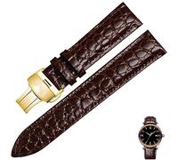 konsoo For Tissot 1853 Le Locle Ballade Carson PR 100 Fashion Leather Watch Strap(Browng2,18mm)