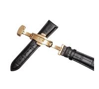 konsoo Leather Watch Strap For Tissot Le Locle 1853, Gentleman Couturier Ballade, Blackg, 20mm