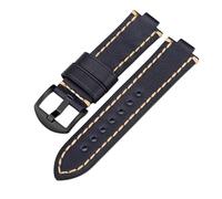 konsoo Wristband For ORIS Aquis Diver Series 733-7730-4157M Mechanical Calendar Watchband(Dark blueb,12mm)