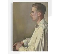 Konstantin Somov B Snezhkovsky | Naked Male Painting, Male Nude Portrait Print, Wall Art Poster, Homoerotic Artwork, Gay Home Decor Picture