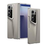 Konstreet for Samsung Galaxy Z Fold 7 Case with Screen Protector Featuring a Smooth and Slim Texture Durable Shockproof Design Simple and Stylish Scratch and Fingerprint Resistant TitaniumGray