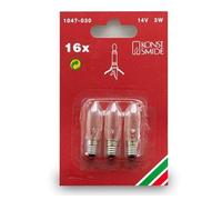KONSTSMIDE 1047-030 Replacement Bulbs for 2000/2000Rl 14V/3W (Pack of 3)