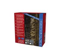 Konstsmide 3773-100 LED Mini Light Tube 5 m with Light Sensor and 6h and 9h Timer, 65 Warm White Diodes, Battery Operated, Outdoor (IP44), Transparent Cable, 2 x D 1.5 V (Excl.)