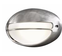 Konstsmide 7334-000 Torino 1 Light Outdoor Wall Light in Aluminium