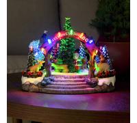 Konstsmide Christmas Christmas Zoo table decoration, LEDs and music