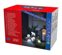 Konstsmide Acrylic Polar Bears LED Light Figures in White, Size 16cm | Charlies