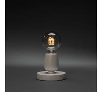 Konstsmide Christmas Wooden LED table decorative light, gift filament