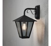 Konstsmide Classic Benu Wall Lamp Down Black