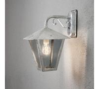 Konstsmide Classic Benu Wall Lamp Down Galvanized