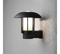 Konstsmide Classic Heimdal Aluminium Mat Black Wall Light