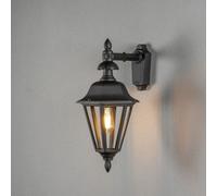 Konstsmide Classic Pallas Up Wall Light-Matt Black