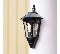 Konstsmide Classic Virgo Flush Wall Light-Matt Green Ip23