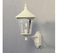 Konstsmide Classic Virgo Matt White Up Wall Light Ip23