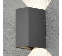 Konstsmide Cremona LED Outdoor Up & Down Wall Light - Anthracite