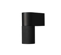 Konstsmide Temi outdoor wall lamp, black, width 11 cm, aluminium