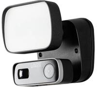 Konstsmide Floodlight Camera/1080HD Wide Angle Security Camera with Built-in 10W Floodlight, Two-Way Talk and Siren Alarm/Use Free App