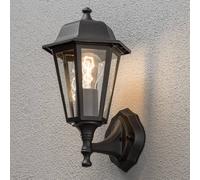 Konstsmide Grado outdoor wall light, black