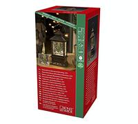 Konstsmide Lantern with Christmas Market Scene, Water Filled : Battery Operated : 4356-000