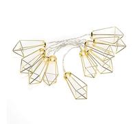 Konstsmide LED Decorative Fairy Lights, Metal, Brass