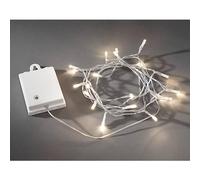 Konstsmide Christmas LED outdoor string lights, light sensor IP44 ww