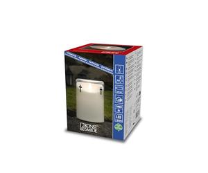 Konstsmide LED Memorial Light, with 8 Hour Timer, 1 Flickering Warm White diode, Battery Operated, Outdoor (IP44), 2 x D 1.5 V (Exclusive)
