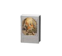 Konstsmide LED Snow Globe Book/Water Filled/Christmas Decorations Indoor Ligh...