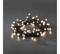 Konstsmide Outdoor Light Set 80 LED Warm White Berry Fairy Lights Indoor/Outdoor Use on Black Cable
