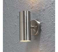 Konstsmide Modena 2 Light Exterior Wall Fitting in Stainless Steel