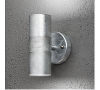 Konstsmide Modena 2 Light Exterior Galvanised Wall Fitting