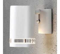 Konstsmide Modena outdoor wall light with slit, 1-bulb, white