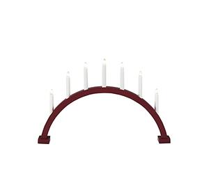 Konstsmide Modern Arch Welcome Light, Wood, Red,One Size,2272-525EE