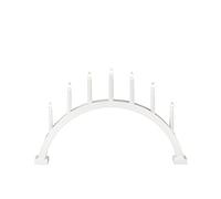 Konstsmide Modern Arch Welcome Light, Wood, White,One Size,2272-205EE