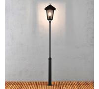 Konstsmide Modern-looking lamp post BENU