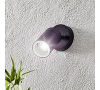 Konstsmide New Modena outdoor wall light, GU10 spot, black