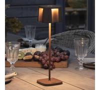Konstsmide Nice LED decorative light, USB charging port, rust