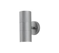 Konstsmide New Modena outdoor wall light 2-bulb grey