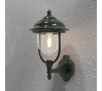 Netlighting Parma Outdoor Classic Lantern Up Wall Light Green, IP43