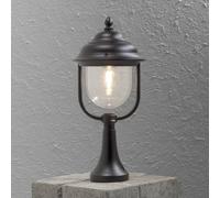 Konstsmide Parma pillar light, black