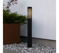 Konstsmide Pistoia path light, black, height 95 cm, metal, IP54