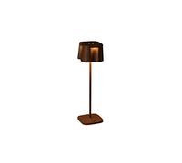 Konstsmide Rechargeable Battery LED Cordless Table Lamp with Three Light Modes Touch Control Dimmer and Selectable Colour White and Warm White USB Charging Dock Included