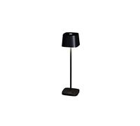 Konstsmide Rechargeable Battery Operated Cordless Table Lamp Touch Control Dimmer and 2 Colour Modes USB Charging Dock Included Battery Powered Light for Indoor or Outdoor Use