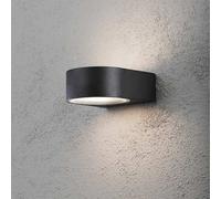 Konstsmide Teramo Outdoor Up & Down Wall Light - Black