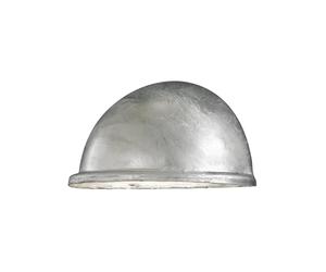 Konstsmide Torino Single Light Outdoor Wall Fixture in a Galvanised Finish