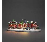 Konstsmide Train & Carriages 19 Led Decoration Ip20 & B/o 3 X Aa